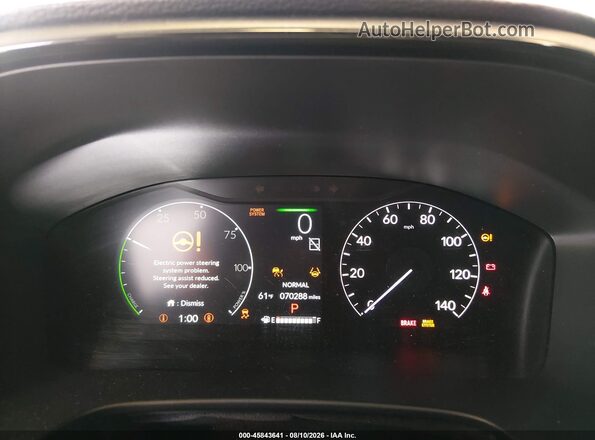 7FARS6H84SE050360 2025 HONDA CR-V Black Widok tylnych siedzeń
