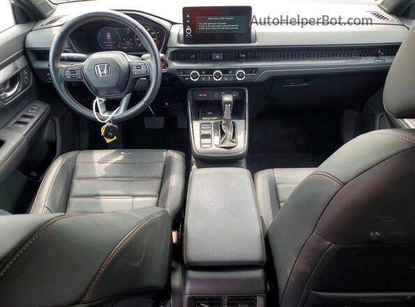 7FARS6H84SE064632 2025 HONDA CR-V Gray Вид панелі приладів