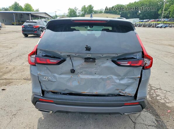 7FARS6H84SE064632 2025 HONDA CR-V Gray Вид ззаду