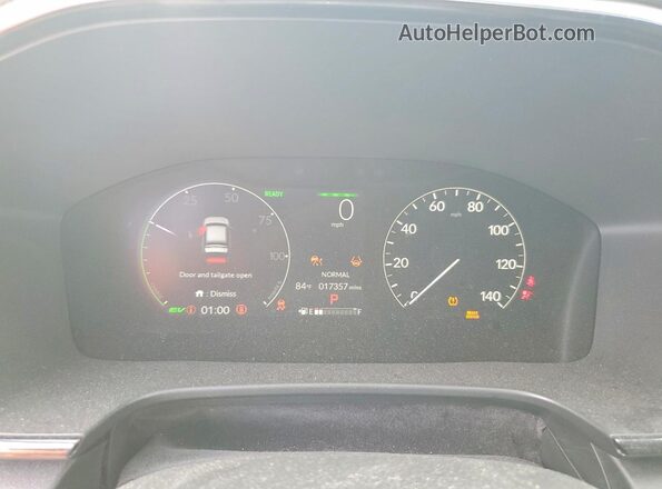 7FARS6H84SE064632 2025 HONDA CR-V Gray Вид щитка приладів