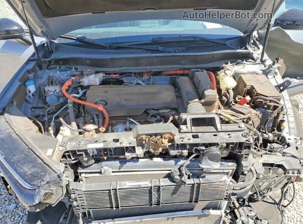 7FARS6H85RE040883 2024 HONDA CR-V Gray Widok komory silnika
