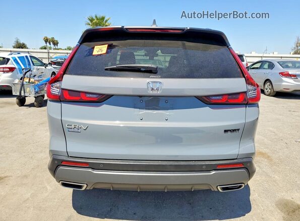 7FARS6H85SE044146 2025 HONDA CR-V Gray Rear view