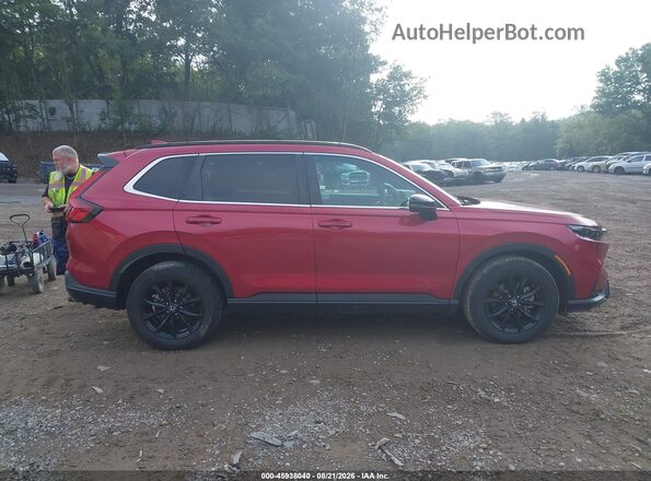 7FARS6H86SE006277 2025 HONDA CR-V Red Widok wnętrza z tyłu