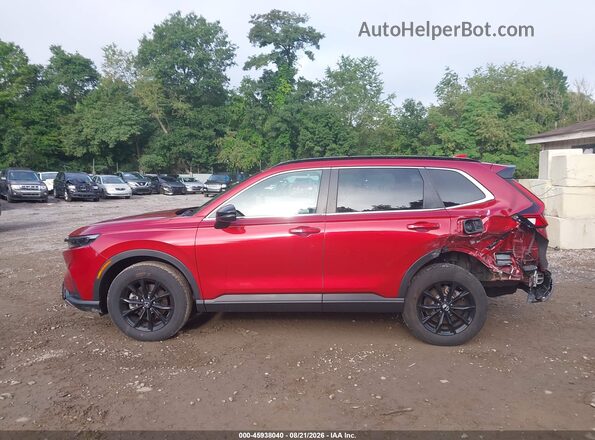 7FARS6H86SE006277 2025 HONDA CR-V Red Widok wnętrza 360 stopni