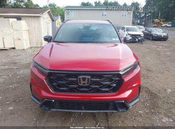 7FARS6H86SE006277 2025 HONDA CR-V Red Widok zestawu wskaźników