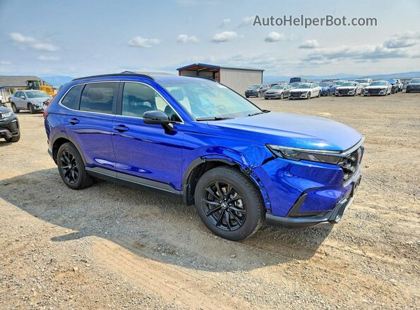 7FARS6H86SE046665 2025 HONDA CR-V Blue Передня права чверть
