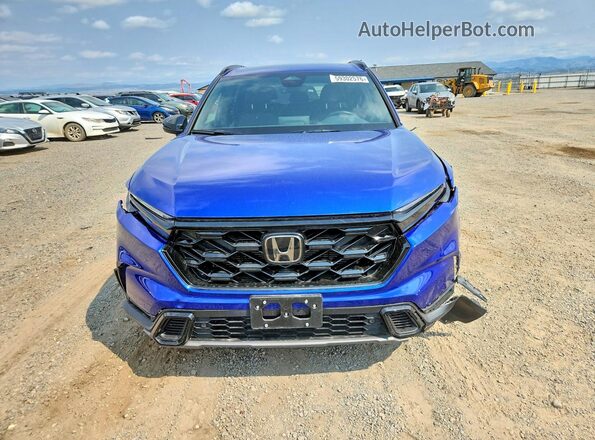 7FARS6H86SE046665 2025 HONDA CR-V Blue Вид спереду