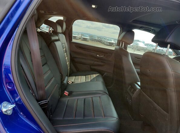 7FARS6H86SE046665 2025 HONDA CR-V Blue Вид задніх сидінь