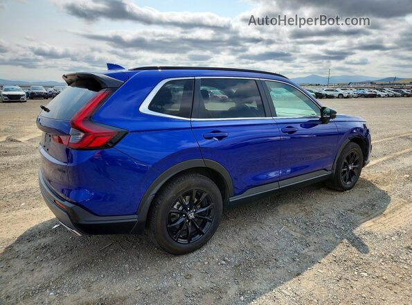 7FARS6H86SE046665 2025 HONDA CR-V Blue Задня права чверть