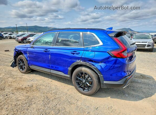 7FARS6H86SE046665 2025 HONDA CR-V Blue Задня ліва чверть