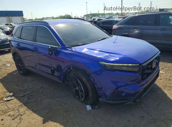 7FARS6H87RE052887 2024 HONDA CR-V Blue წინა მარჯვენა