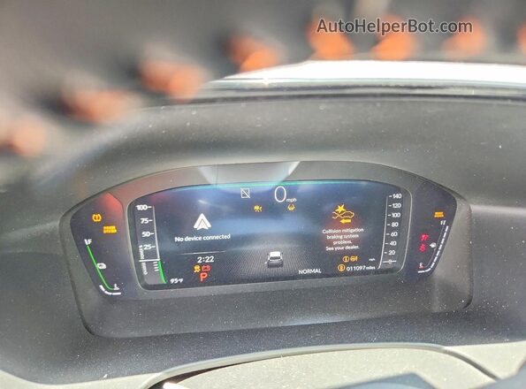 7FARS6H87TE000165 2026 HONDA CR-V Blue Widok zestawu wskaźników
