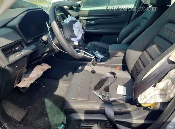 7FARS6H88TE056860 2026 HONDA CR-V Gray Front interior view