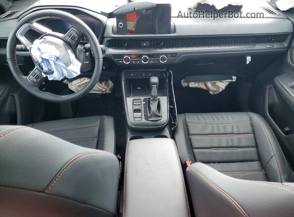 7FARS6H88TE056860 2026 HONDA CR-V Gray Dashboard view