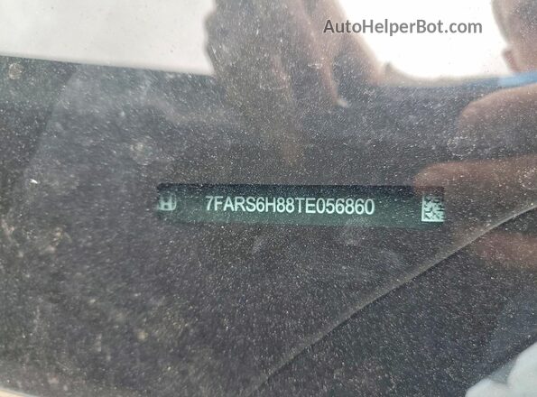7FARS6H88TE056860 2026 HONDA CR-V Gray VIN sticker view
