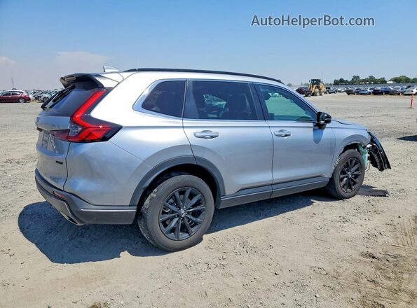 7FARS6H89RE000077 2024 HONDA CR-V Silver Trasero derecho