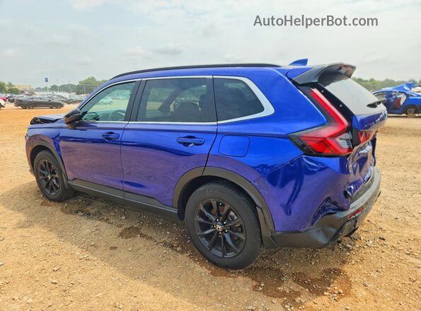 7FARS6H89RE065379 2024 HONDA CR-V Синий Задняя левая четверть