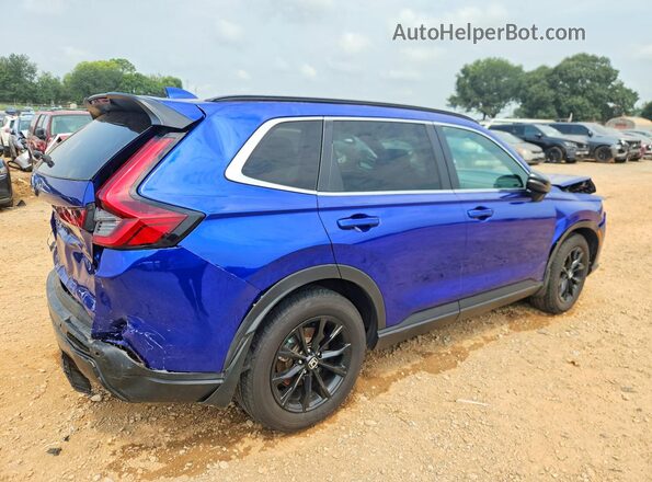 7FARS6H89RE065379 2024 HONDA CR-V Синий Задняя правая четверть