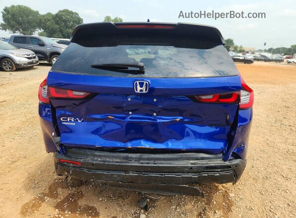7FARS6H89RE065379 2024 HONDA CR-V Синий Вид сзади