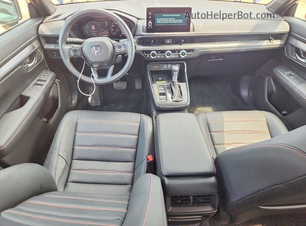 7FARS6H89RE065379 2024 HONDA CR-V Синий Вид панели приборов