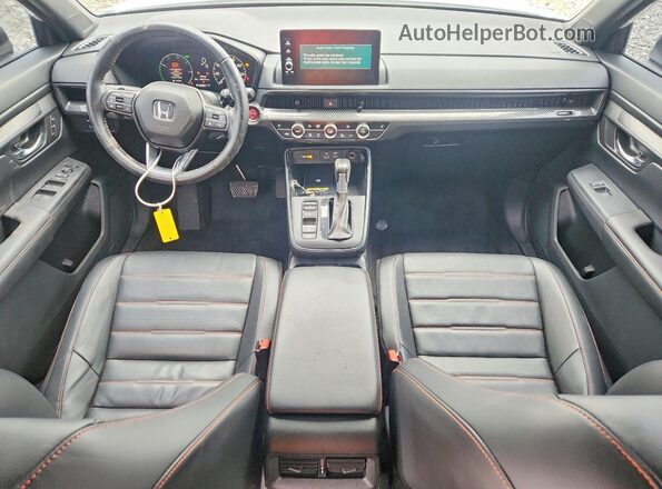 7FARS6H89SE075898 2025 HONDA CR-V White Dashboard view