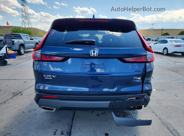 7FARS6H89SE099991 2025 HONDA CR-V Blue უკანა ხედი