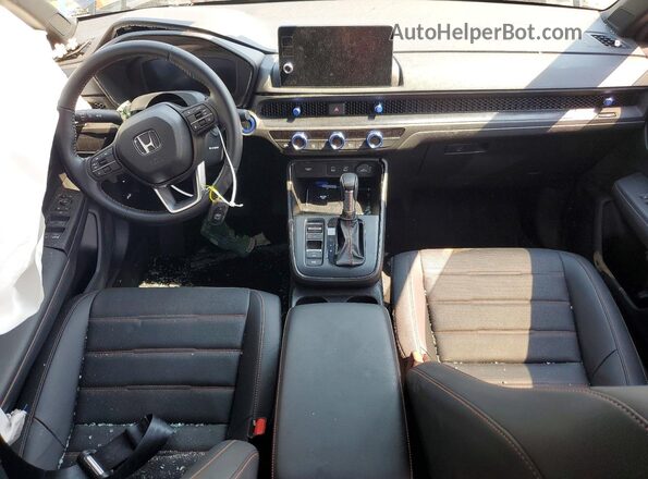 7FARS6H89TE059296 2026 HONDA CR-V Blue Dashboard view