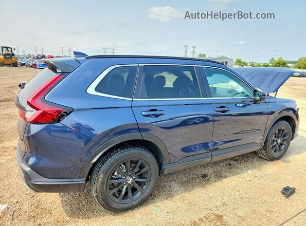 7FARS6H8XRE033346 2024 HONDA CR-V Синий Задняя правая четверть