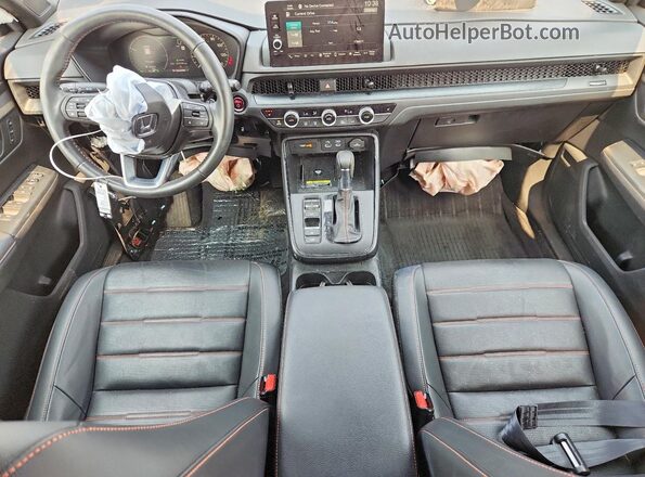 7FARS6H8XRE033346 2024 HONDA CR-V Синий Вид панели приборов