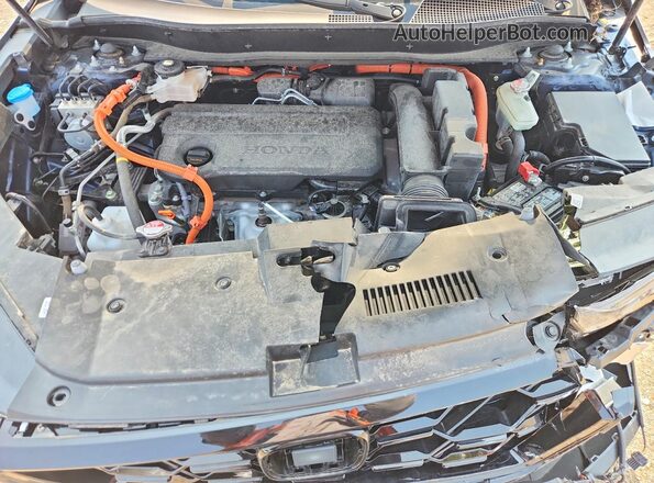 7FARS6H8XRE033346 2024 HONDA CR-V Синий Вид подкапотного пространства
