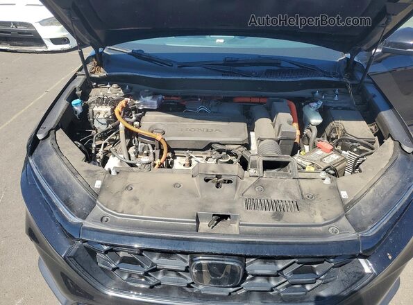 7FARS6H8XRE047425 2024 HONDA CR-V Black უკანა სალონის ხედი