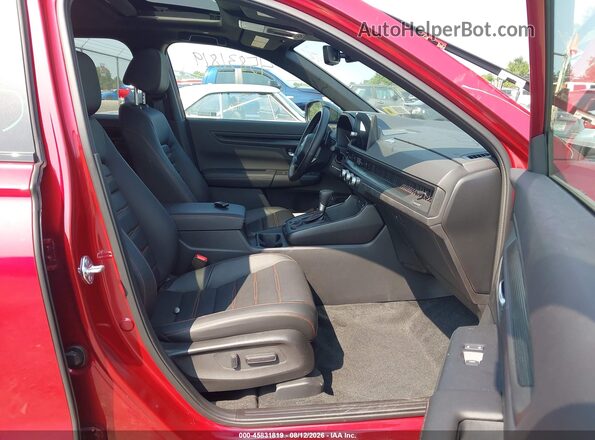7FARS6H8XTE017557 2026 HONDA CR-V Red Front interior view