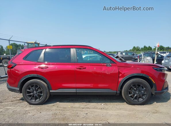 7FARS6H8XTE017557 2026 HONDA CR-V Red 360 interior view