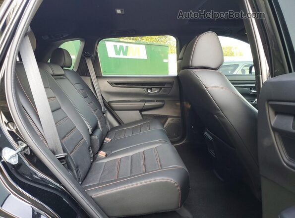 7FARS6H8XTE076690 2026 HONDA CR-V Black Widok wnętrza z tyłu