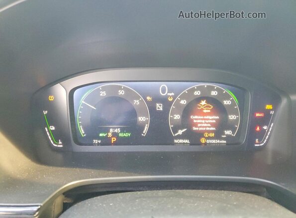 7FARS6H8XTE076690 2026 HONDA CR-V Black Widok zestawu wskaźników
