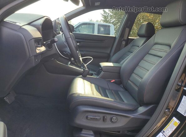 7FARS6H8XTE076690 2026 HONDA CR-V Black Widok wnętrza z przodu