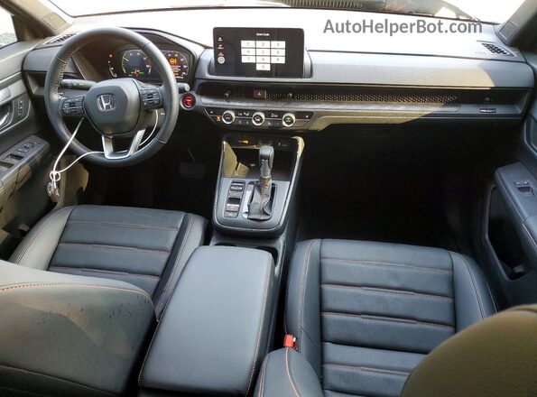 7FARS6H8XTE076690 2026 HONDA CR-V Black Widok deski rozdzielczej