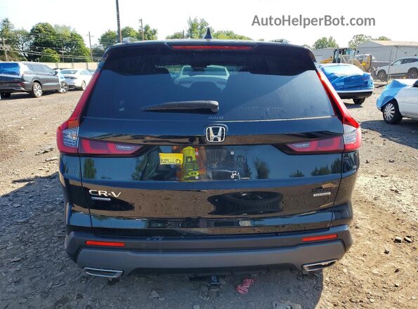 7FARS6H90PE013693 2023 HONDA CR-V Black Widok z tyłu