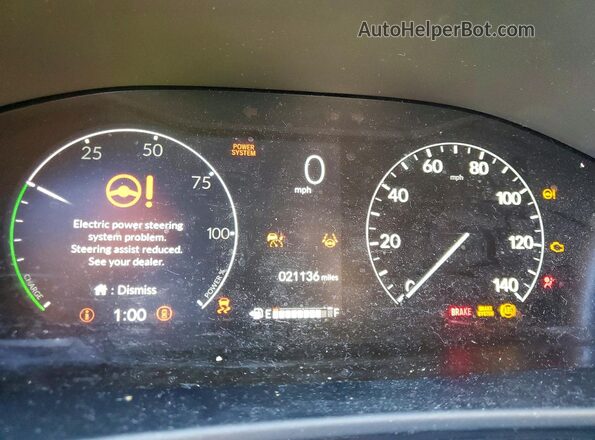 7FARS6H90PE013693 2023 HONDA CR-V Black Widok zestawu wskaźników