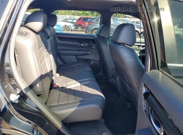 7FARS6H90PE013693 2023 HONDA CR-V Black Widok wnętrza z tyłu