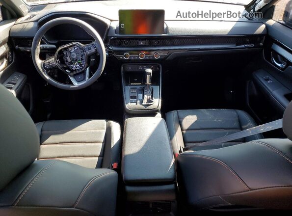 7FARS6H90PE013693 2023 HONDA CR-V Black Widok deski rozdzielczej