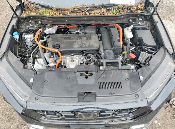 7FARS6H91RE047290 2024 HONDA CR-V Black ძრავის განყოფილების ხედი