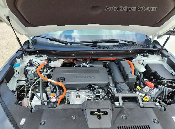 7FARS6H91TE109777 2026 HONDA CR-V White Vista del compartimento del motor