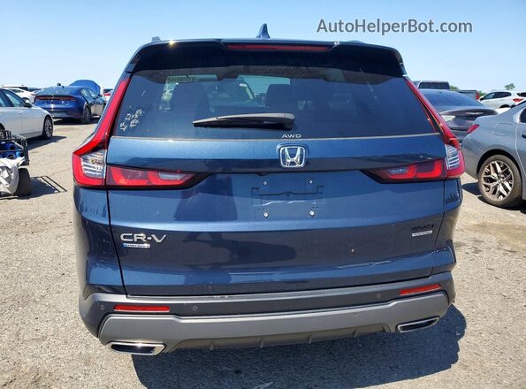 7FARS6H92SE032433 2025 HONDA CR-V Blue უკანა ხედი