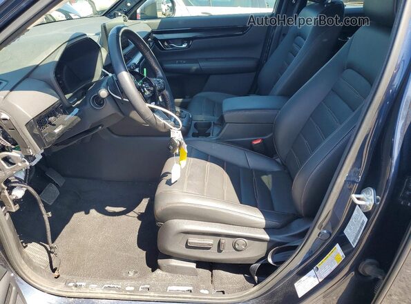 7FARS6H92SE032433 2025 HONDA CR-V Blue წინა სალონის ხედი