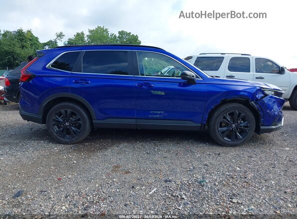 7FARS6H92SE095970 2025 HONDA CR-V Blue უკანა სალონის ხედი