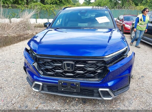 7FARS6H92SE095970 2025 HONDA CR-V Blue ხელსაწყოთა პანელის ხედი