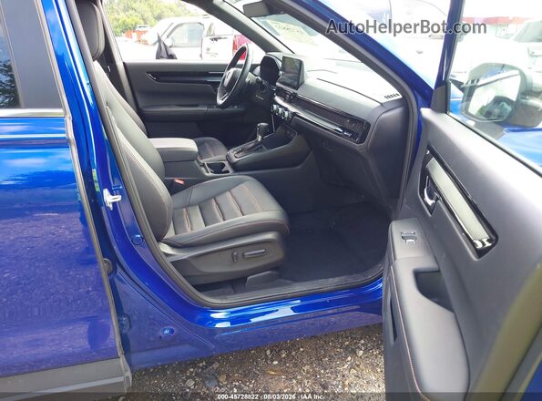 7FARS6H92SE095970 2025 HONDA CR-V Blue წინა სალონის ხედი