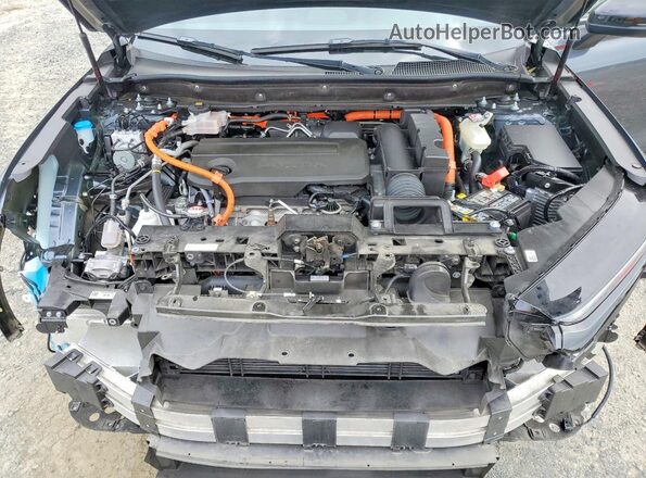 7FARS6H93PE007791 2023 HONDA CR-V Gray ძრავის განყოფილების ხედი