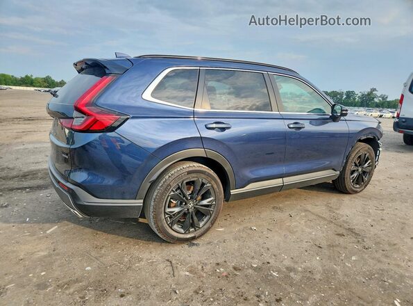 7FARS6H93RE033519 2024 HONDA CR-V Blue Հետևի աջ